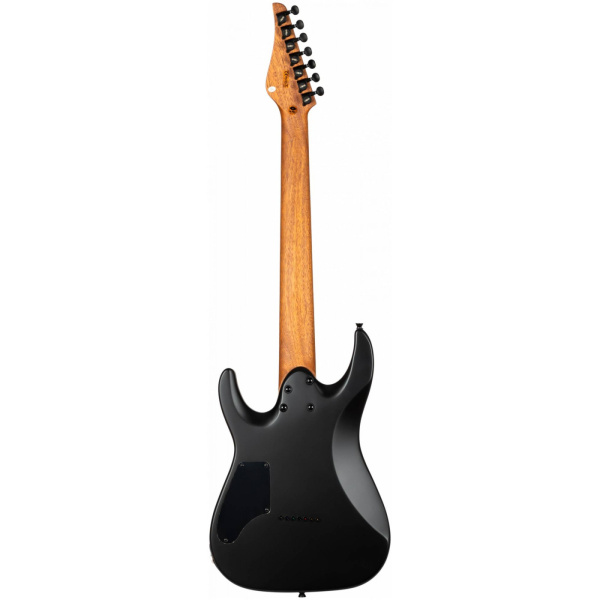 JS-507 BK Электрогитара, 7 струн, Superstrat, красное дерево, 24 лада, HH, 1V, JET