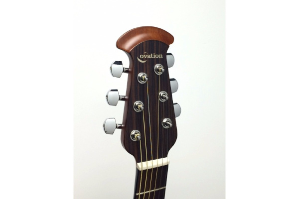 (TDN) Ovation CE44-RRB Celebrity Elite Mid Cutaway Reversed Redburst электроакустическая гитара