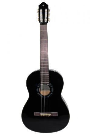 C40 BK Классическая гитара, цвет чёрный, глянец. Yamaha