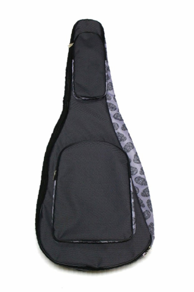 MZ-ChGC-3grey/skull2 Чехол для классической гитары, MEZZO