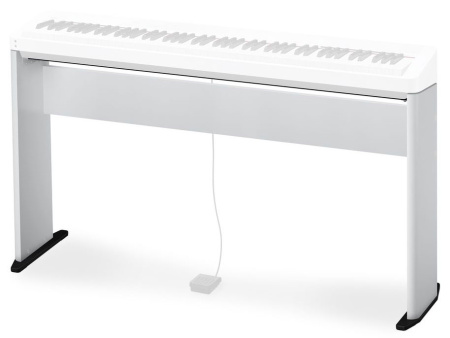 CS-68PWE Подставка под фортепиано, белый цвет. Casio 