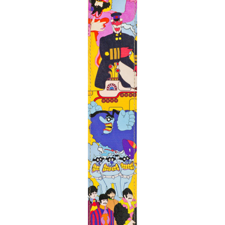 25LB06 Beatles Ремень для гитары, рисунок "Yellow Submarine", Planet Waves