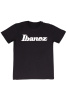 LOGO T-SHIRT BLACK M Футболка черная, IBANEZ
