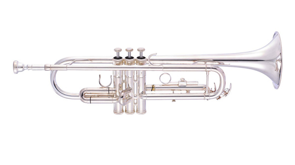 JP051S Труба Bb, посеребренная, John Packer