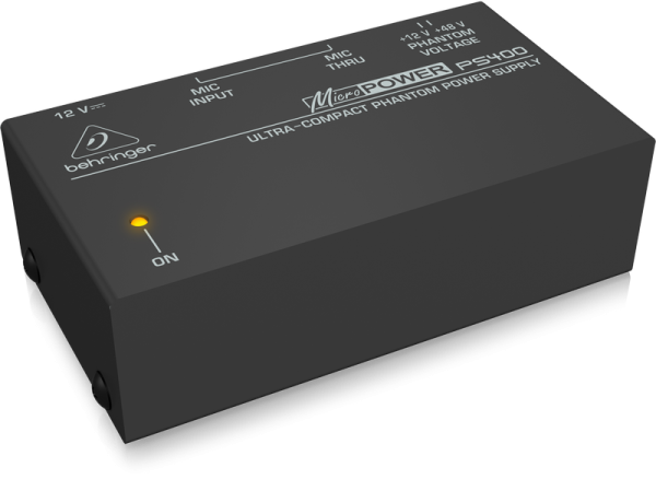 PS400 MICROPOWER внешний блок фантомного питания. BEHRINGER