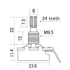 CTS-A250 Потенциометр 250кОм (лог), CTS