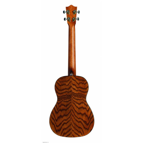 OA-B Укулеле баритон, дуб, глянцевая отделка, окантовка-  мореное дерево, чехол 10 мм, LANIKAI 