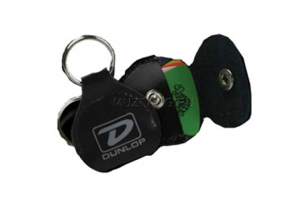 (TDN) Набор держателей для медиатора DUNLOP 5201 Keychains кожаный брелок-держатель медиаторов