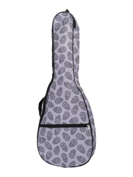 MZ-ChGC-1/2skull2 Чехол для классической гитары размером 1/2, ткань "череп2", MEZZO