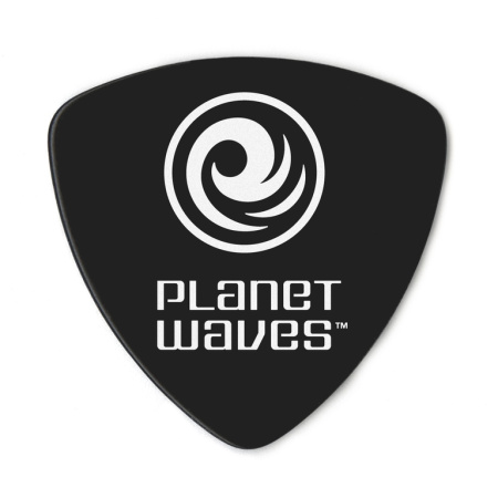 2CBK7 Black Celluloid Медиаторы, целлулоид, черные, 1шт, очень толстые, широкие, Planet Waves