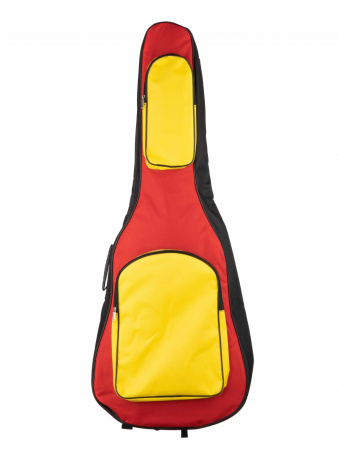 MZ-ChG-12-3bk/red/yel Чехол для акустической гитары, MEZZO