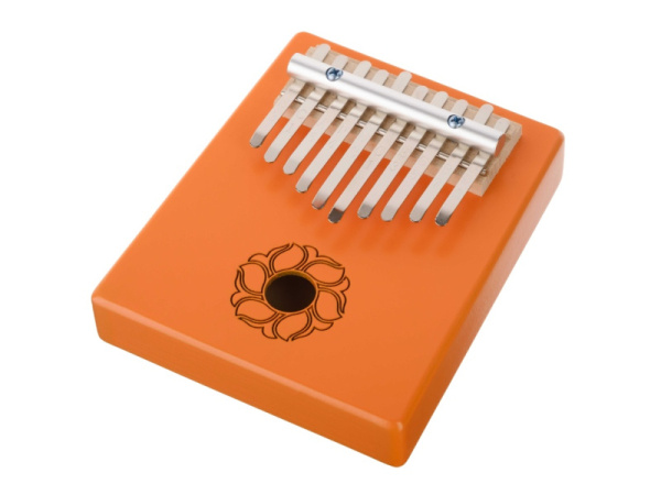 KMKr-2-OR Escudo Калимба из резонансной сосны, оранжевый цвет. Мозеръ