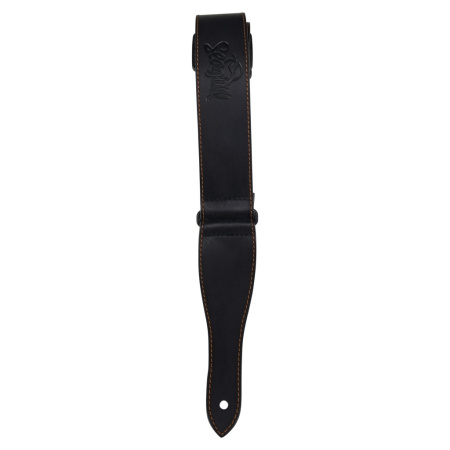 049882 Seagull Matte Black Ремень для гитары, черный, Godin