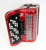Romance603-III-72/60-RD Romance 603 Аккордеон кнопочный 60/72/III/5, футляром и ремнями, Weltmeister