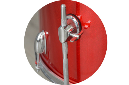 JW225-E6-MRD Барабанная установка (2 коробки), красная, TJW