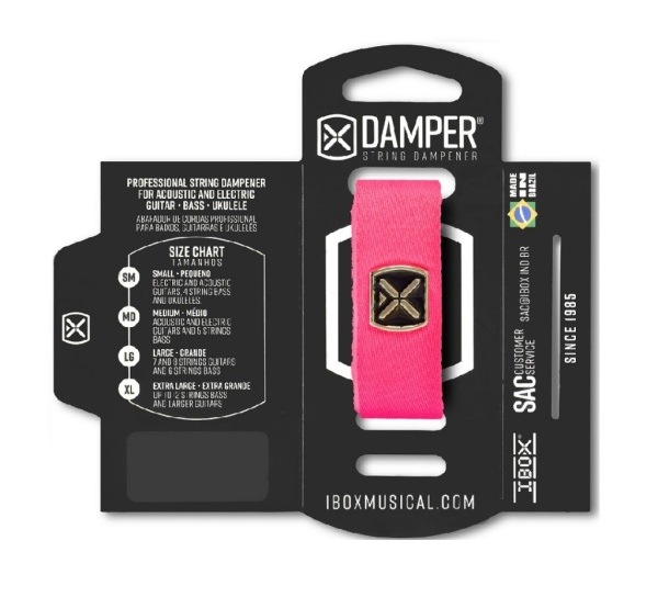 DTLG21 Демпфер гитарный, большой, розовый, IBOX