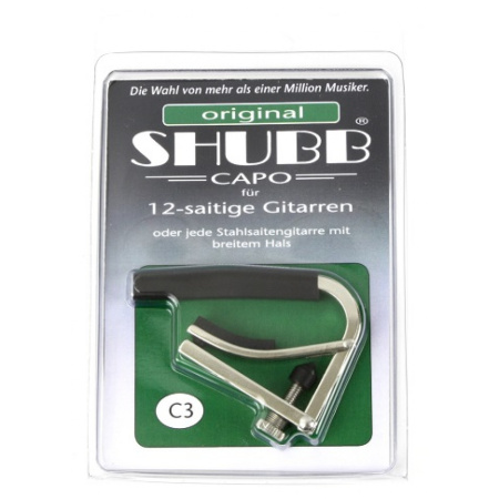 C3 Capos Original Каподастр для 12-струнной гитары, Shubb