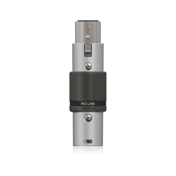 MIC LINK микрофонный предусилитель, усиление до +27 дБ, фантомное питание. BEHRINGER