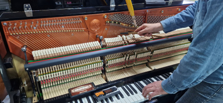 W120 BL Пианино акустическое, цвет черный полированнный 120 см  Wendl&Lung