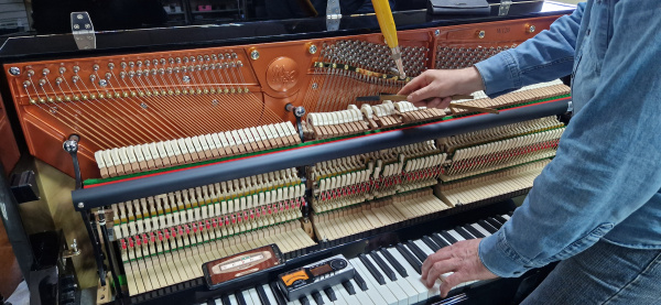 W120 BL Пианино акустическое, цвет черный полированнный 120 см  Wendl&Lung