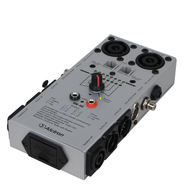 DB-4C Тестер аудио кабелей, Alctron