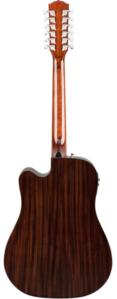 CD-140SCE 12 Natural 12-струнная электроакустическая гитара, кейс в комплекте. FENDER