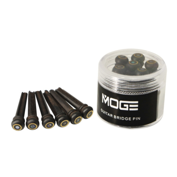 GBP-Ebony Фиксатор струн, черное дерево, набор, Moge
