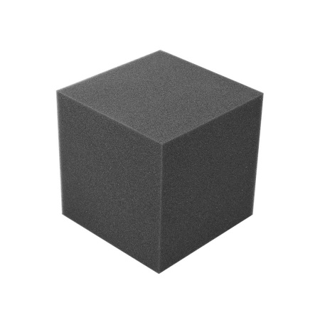Куб из акустического поролона 300*300*300 мм, цвет серый