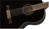 CN-60S Black Классическая гитара, топ массив ели, цвет черный. FENDER