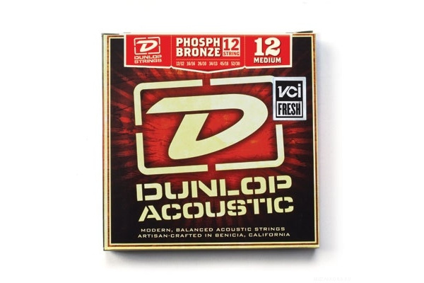 (TDN) Dunlop DAP Phosphor Bronze Medium 12-String 12-52