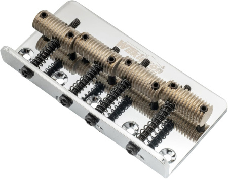 WOB41T-CR M Series Бридж для бас-гитары, хром, Wilkinson