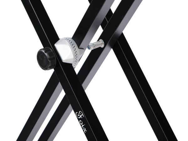 Q-2XA Стойка для клавишных инструментов, двойная XX, Foix