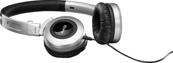 K430 Silver закрытые проводные наушники 32 Ом, 12–28000 Гц. AKG