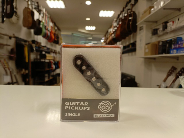 BS-01Bridge-BK Звукосниматель магнитный, сингл, бриджевый, черный, Belcat