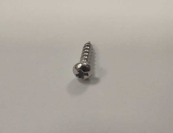 WS-18N Саморез 2,4х10мм, 1 шт, никель, Hosco