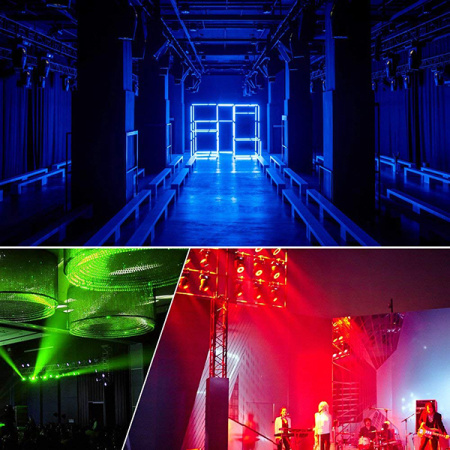 LM70S Моторизированный светодиодный мини-прожектор, RGBW, 7x8Вт, Big Dipper