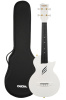 HH-2286 Carbon Fibre Укулеле концертный, с чехлом, белый, углеволокно, Cascha