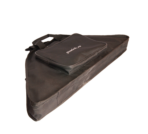 GU-25.29.19.00000 Чехол для гуслей Звучные/Облегчённые 19стр., мягкий, чёрный, Гусельник