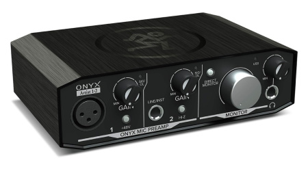 Onyx Artist Компактный USB-аудио интерфейс, 2 входа, 2 выхода, MACKIE