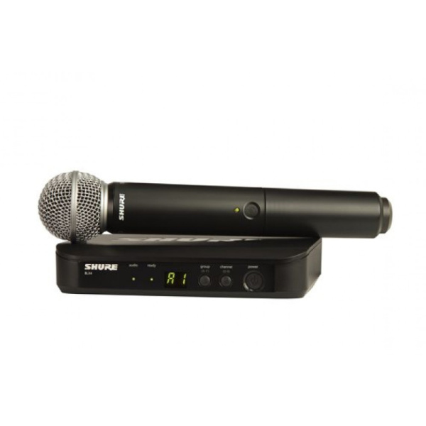 BLX24E/PG58 M17 радиосистема вокальная  с капсюлем микрофона PG58. Shure