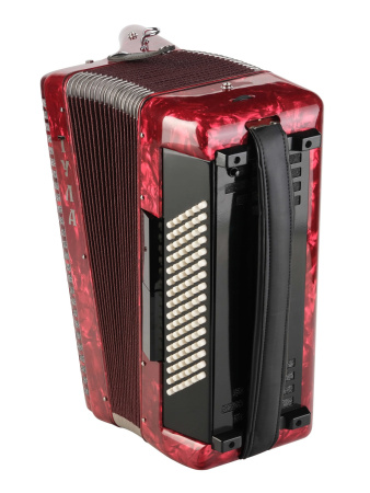 A-5-RD Аккордеон "Тула" 37х96-III-7/2, красный, Тульская Гармонь