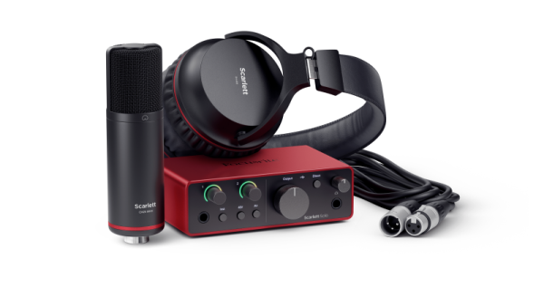 Scarlett Solo Studio 4th Gen Студийный комплект. FOCUSRITE 