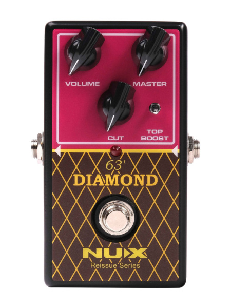 NRO-6 63' Diamond Overdrive Педаль эффектов, Nux