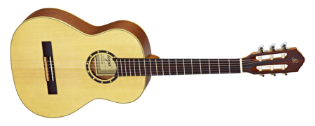 R133 Family Series Pro Классическая гитара, размер 4/4, глянцевая, с чехлом, Ortega