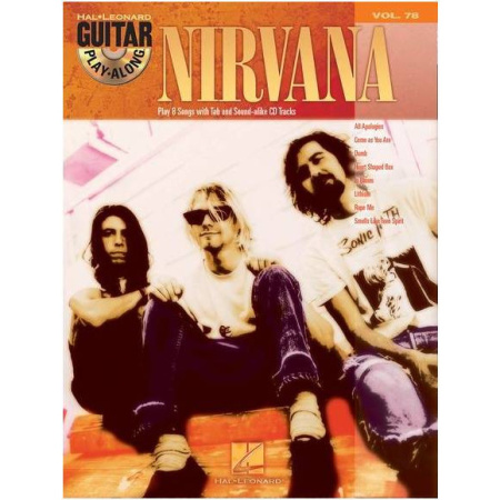 HL00700132 - Guitar Play-Along Volume 78: Nirvana -  книга: Играй на гитаре один: Nirvana, 56 стр.,