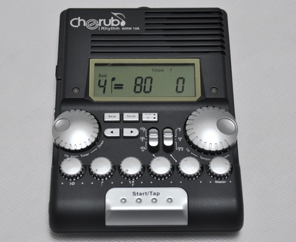 WRW-106 Метроном для ударника. Черный. Cherub