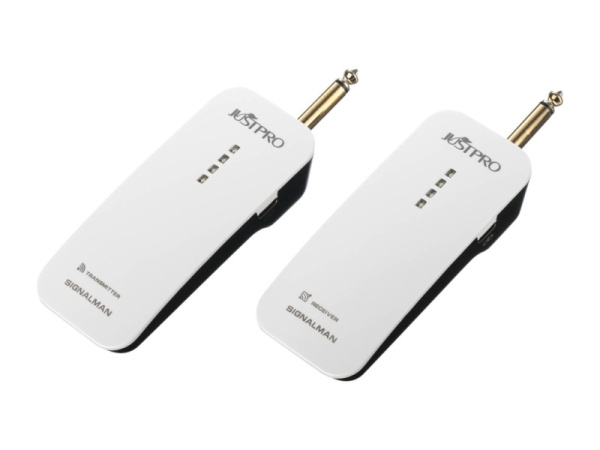 W-1-WH Беспроводной приемо-передающий комплект для гитары, Justpro