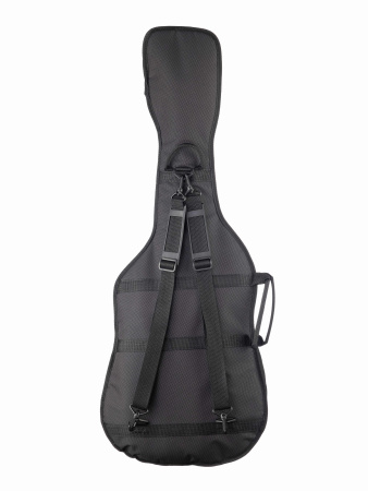 LEG-4G Чехол для электрогитары, плотный. серый Lutner