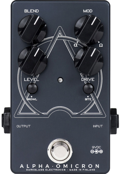 Alpha Omicron Гитарная педаль басового эффекта. Darkglass Electronics